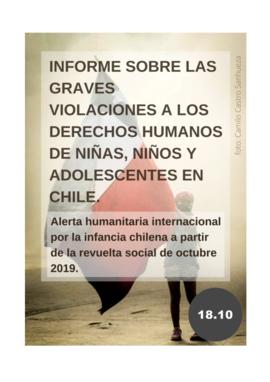 Informe sobre las graves violaciones a los derechos humanos de niñas, niños y adolescentes en Chile