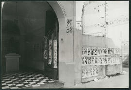 Manifestación en frontis de Londres 38