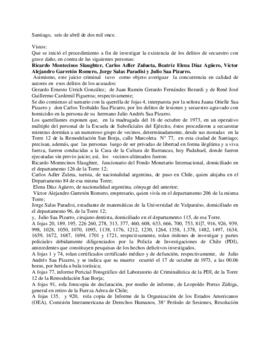 Sentencia de Caso Torres San Borja