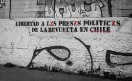 Graffiti presos y presas de la revuelta Francia