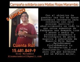 Campaña solidaria para Matías Rojas Marambio