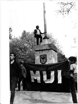 Fotografía bandera del MUI