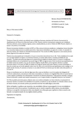Carta al Embajador