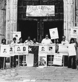 Huelga de hambre en la Catedral de Cuernavaca, México