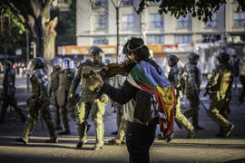 Violinista de la resistencia