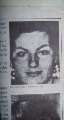 Rostro de Carmen Díaz Darricarrere