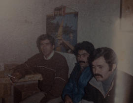 Fotografía de presos políticos en Cárcel Pública de Santiago