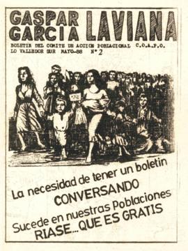 Gaspar García Laviana, Boletín del comité de acción poblacional