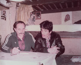 Fotografía de Rodolfo Rodríguez y Víctor Hugo Yáñez en Cárcel Pública