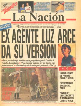 Primera entrevista a la ex Agente Luz Arce