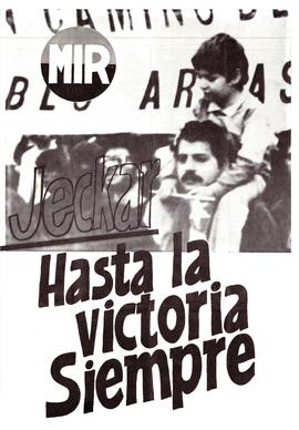 Afiche, Hasta la victoria siempre