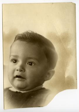 Sergio Reyes Navarrete 1 año de edad