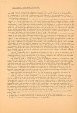 Informe de la Comisión de estructuración nacional de la AFDD