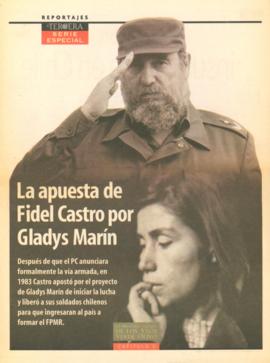 La apuesta de Fidel Castro por Gladys Marín