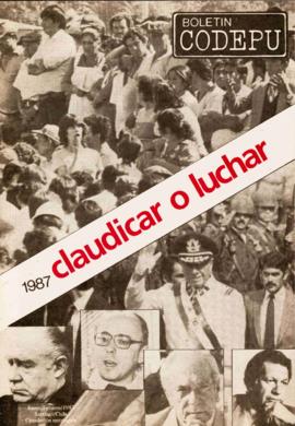 Boletín CODEPU. Enero - Febrero 1987