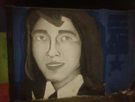 Mural en homenaje a Alberto Arias Vega