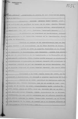 Declaración judicial de Gerardo Ernesto Godoy García