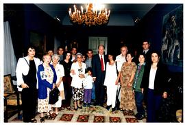 Familiares de Detenidos Desaparecidos con Ricardo Lagos