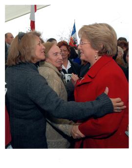 Inauguración Memorial Paine con Michelle Bachelet