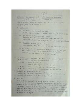 Síntesis de reunión "inter" del 27 de octubre de 1988