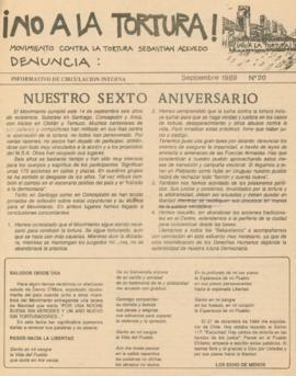 No a la tortura! Informativo de circulación interna