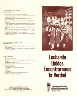 Luchando unidos encontraremos la verdad