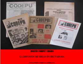 La difusión de ideas en dictadura. Boletín CODEPU V Región