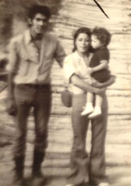 Carlos Cubillos y su familia