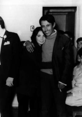 Jorge Espinosa junto a su pareja Elisa Sepúlveda